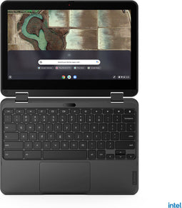 Lenovo 500e Intel® Celeron® N N5100 Chromebook 29,5 cm (11.6") Touchscreen HD 8 GB LPDDR4x-SDRAM 64 GB eMMC Wi-Fi 6 (802.11ax) ChromeOS Grijs