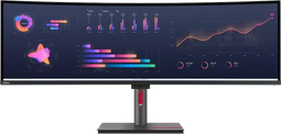 Lenovo ThinkVision P49w-30 Zwart