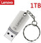 Lenovo Usb 3.0 Pendrive-1Tb Metaal-Hoge Snelheid-Flash Pen Drive-Draagbaar-Waterdicht-U Disk Stick-Mini Ssd Memoria Pen Usb