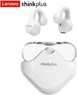 Lenovo - XT61 - Bluetooth 5.3 - Draadloze oordopjes - Ergonomisch - Noise-cancelling - Waterbestendig - Sport - Gamen - Reizen - Wit