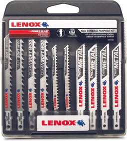 Lenox decoupeerzaagbladset | T-schacht | 10 stuks