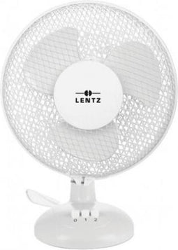 Lentz Tafelventilator 23 cm Wit