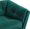 LENVIK - Driezitsbank - Groen - Fluweel