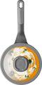 LEO Sauspan antikleef met deksel Stone+ - Ø 18cm - Grijs - PFAS-vrij