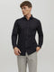 JACK&JONES JPRBLAROYAL - Overhemd L/S - Katoen 100% - Zwart - Maat L