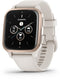 Garmin Venu Sq 2 Music - Health smartwatch - 40mm - Rosé Goud (Crème)