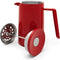 Leopold Vienna - French Press cafetière San Marco dubbelwandig 1L rood