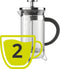 Leopold Vienna - French Press cafetière Shiny 350ml (2 kopjes)