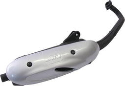 Leovince Sito Aprilia/derbi/piaggio Ref:0586 Gehomologeerd Stalen Full-line Systeem Zilver