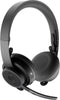 Logitech Zone Wireless - Draadloze Headset - ANC Bluetooth Microsoft Teams - Grafiet