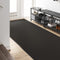 vidaXL - Deurmat - Wasbaar - Zwart - 120x350 - cm