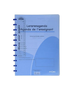 Lerarenagenda Atoma A4 kleur kleur blauw