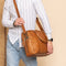 Leren Laptoptas Cognac Boston