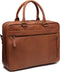 Leren Laptoptas Cognac Boston