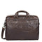 Leren Laptoptas - Mississippi - Donkerbruin