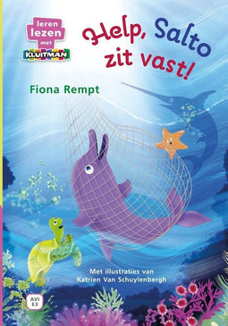 Leren lezen met Kluitman - Help, Salto zit vast!