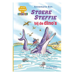 Leren lezen met Kluitman - Stoere Steffie bij de dino's
