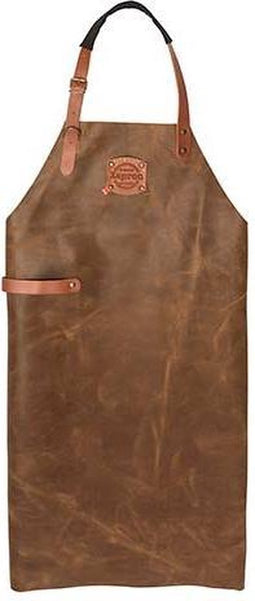 Leren schort Ohio Whiskey, lang - Xapron