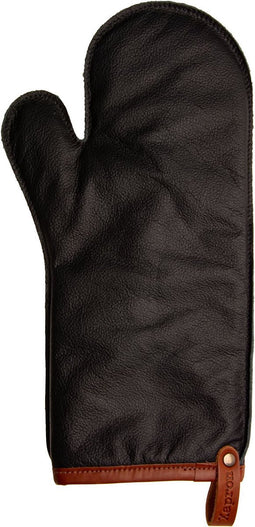 Leren schort Old club Maroon, lang - Xapron