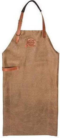 Leren schort Tribe Barley, lang - Xapron