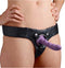 Leren Strap On Harnas - zwart