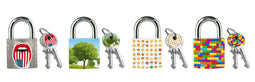Master Lock - Hangslot masterlock 30mm 4 patronen assorti