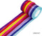 Allerion Satijnen Linten Set - 12 Rollen Cadeaulint 12 mm Breed 22 Meter Lang - Luxe Geschenkdoos (12 stuks)