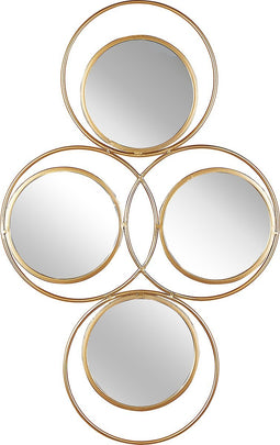 LESCAR - Wandspiegel - Goud - IJzer