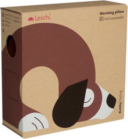 Leschi Warming pillow Bobby the dog - dark brown-black
