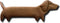 Leschi Warming Pillow Winston the Dog - Caramel