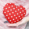 Leschi Warmtekussen Hart Polkadot