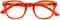 Lesebrille LOLLIPOP, orange, +2.50 dpt.