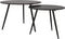Lesli Living Bijzettafel Rafael 45x35 cm zwart