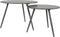 Lesli Living Bijzettafel Rafael 60x41 cm grijs