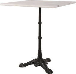 Lesli Living Bistro Tuintafel Marmer Wit 60x60cm