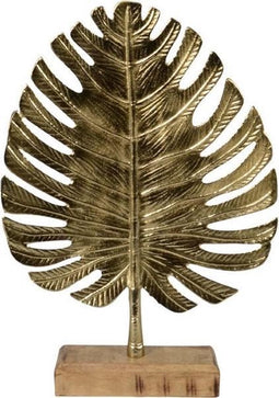 Lesli-Living-Blad-op-standaard-decoratief-goudkleurig
