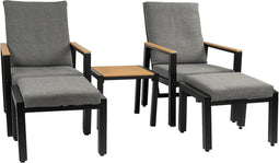 Lesli Living Duoset Coda Charcoal