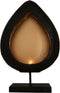 Lesli Living Kaarsenstandaard druppelvormig op standaard 23x11x41 cm