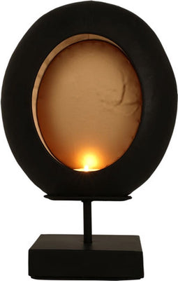 Lesli Living Kaarsenstandaard ovaal 21x9x32,5 cm