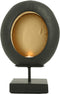 Lesli Living Kaarsenstandaard ovaal 21x9x32,5 cm