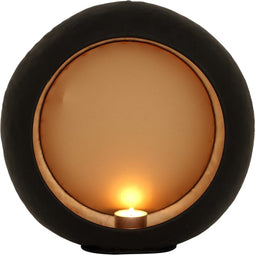 Lesli - Living - Kaarsenstandaard - rond - 28,5x9x5x27x5 - cm