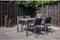Lesli Living Paros dining tuintafel | aluminium + HPL | 160x90cm