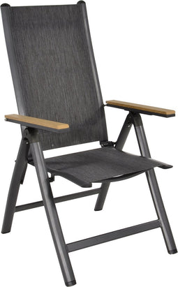 Lesli Living Stoel verstelbaar Arezzo 57x69x103 cm aluminium