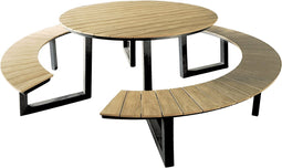 Lesli picknick set arezzo rond incl. picknick bank