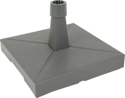 LesliLiving - Parasolvoet - 20 kg - Verrijdbaar - Antraciet