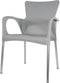 Lesliliving Stapelstoel Bella - Grijs