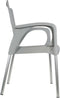 Lesliliving Stapelstoel Bella - Grijs