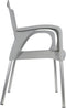 Lesliliving Stapelstoel Bella - Grijs