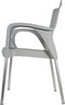 Lesliliving Stapelstoel Bella - Grijs