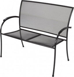 Lesliliving -Tuinbank Nordic 105cm - Antraciet